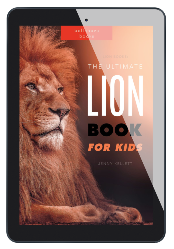 The Ultimate Lion Book for Kids ebook cover