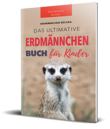 Cover von „Das Ultimative Erdmännchen-Buch für Kinder“