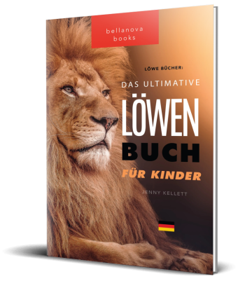 Cover von „Das Ultimative Löwenbuch für Kinder“