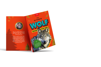 The Ultimate Wolf Book for Kids paperback cover