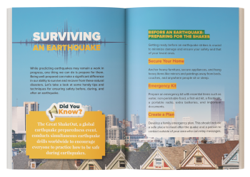 kids earthquake books