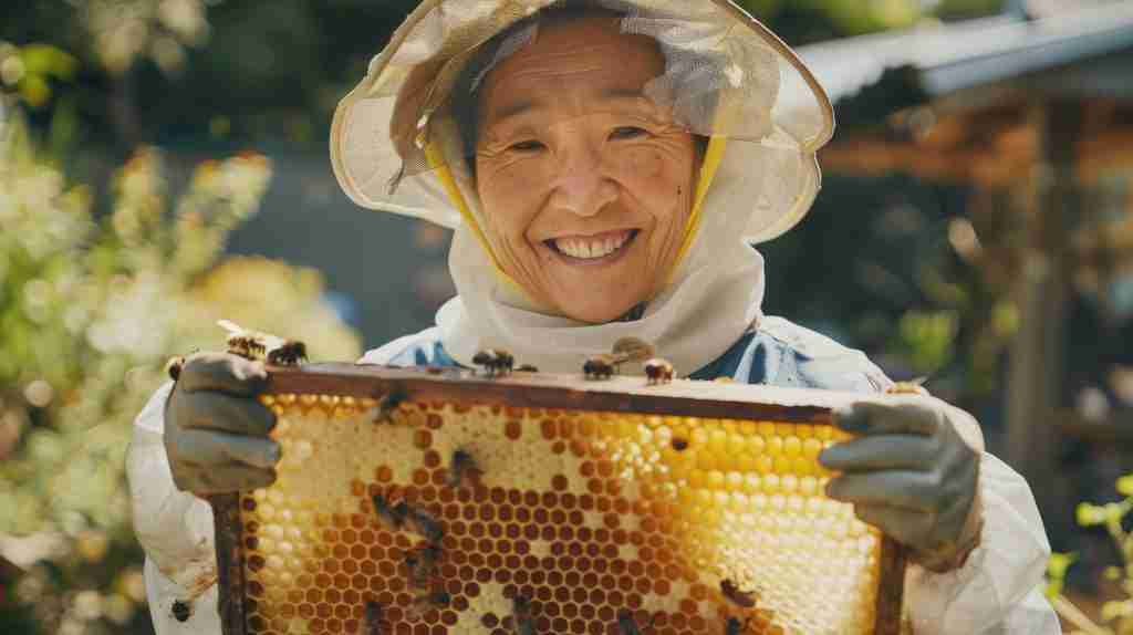 A beekeeper