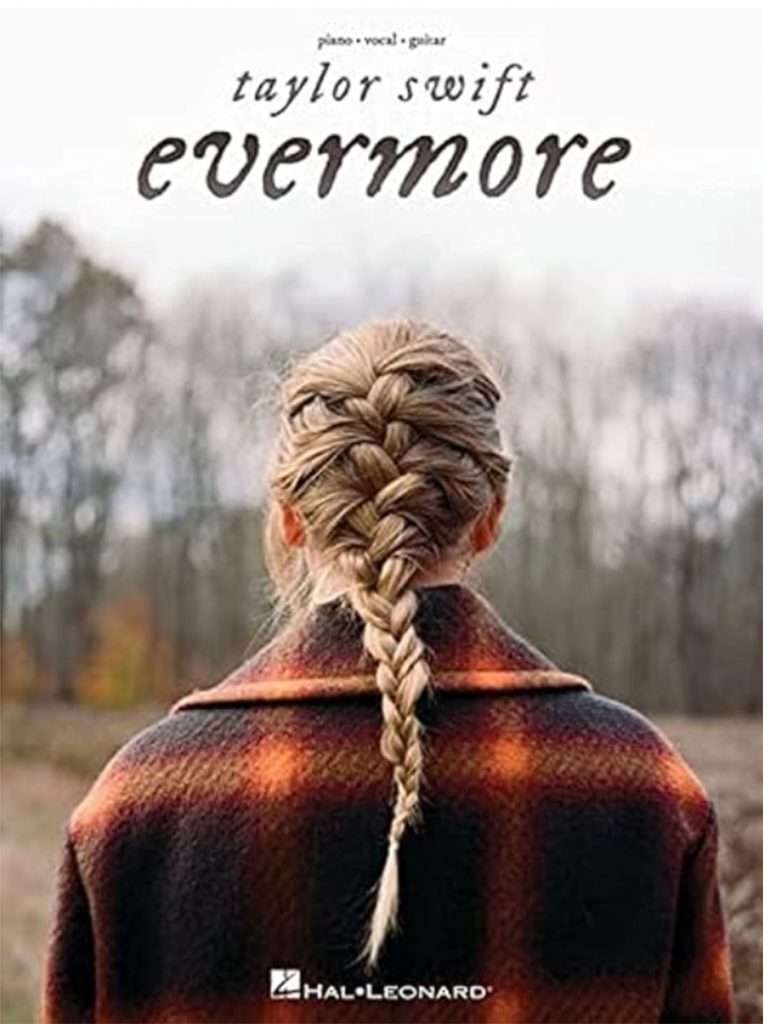 taylor swift evermore piano book