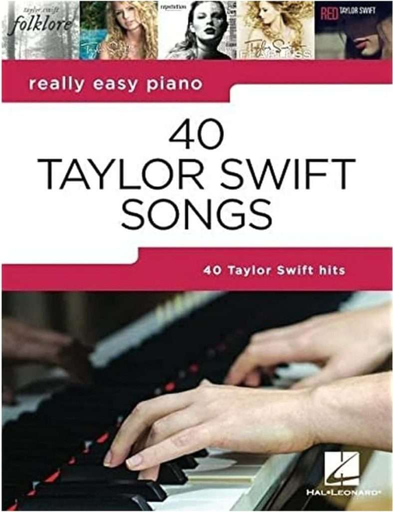 taylor swift piano music book