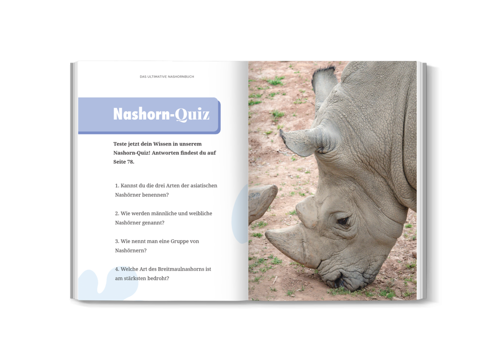 das große nashornbuch für kids - nashornquiz