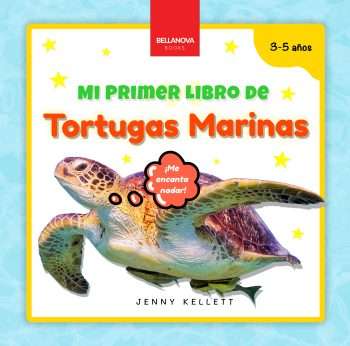 libro de tortugas marinas para niños 3-5