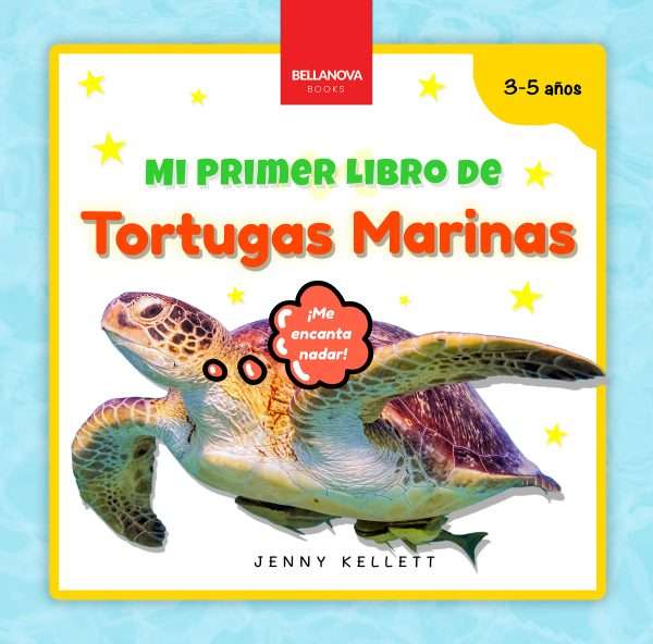 libro de tortugas marinas para niños 3-5