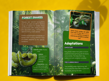 kids snake book