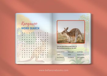 kangaroo book for kids interior quiz