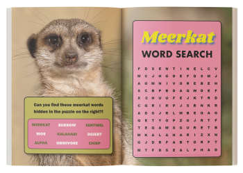 meerkat word search puzzle in the ultimate meerkat book