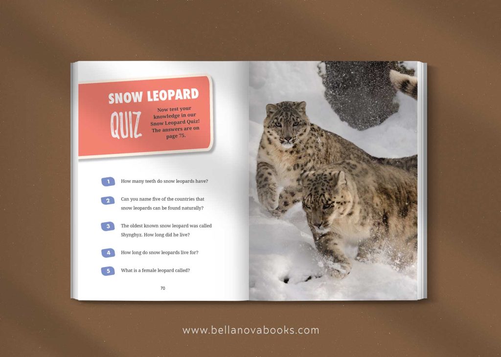 snow leopard quiz