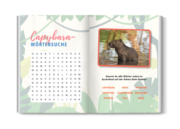 capybarabuch für kinder interior
